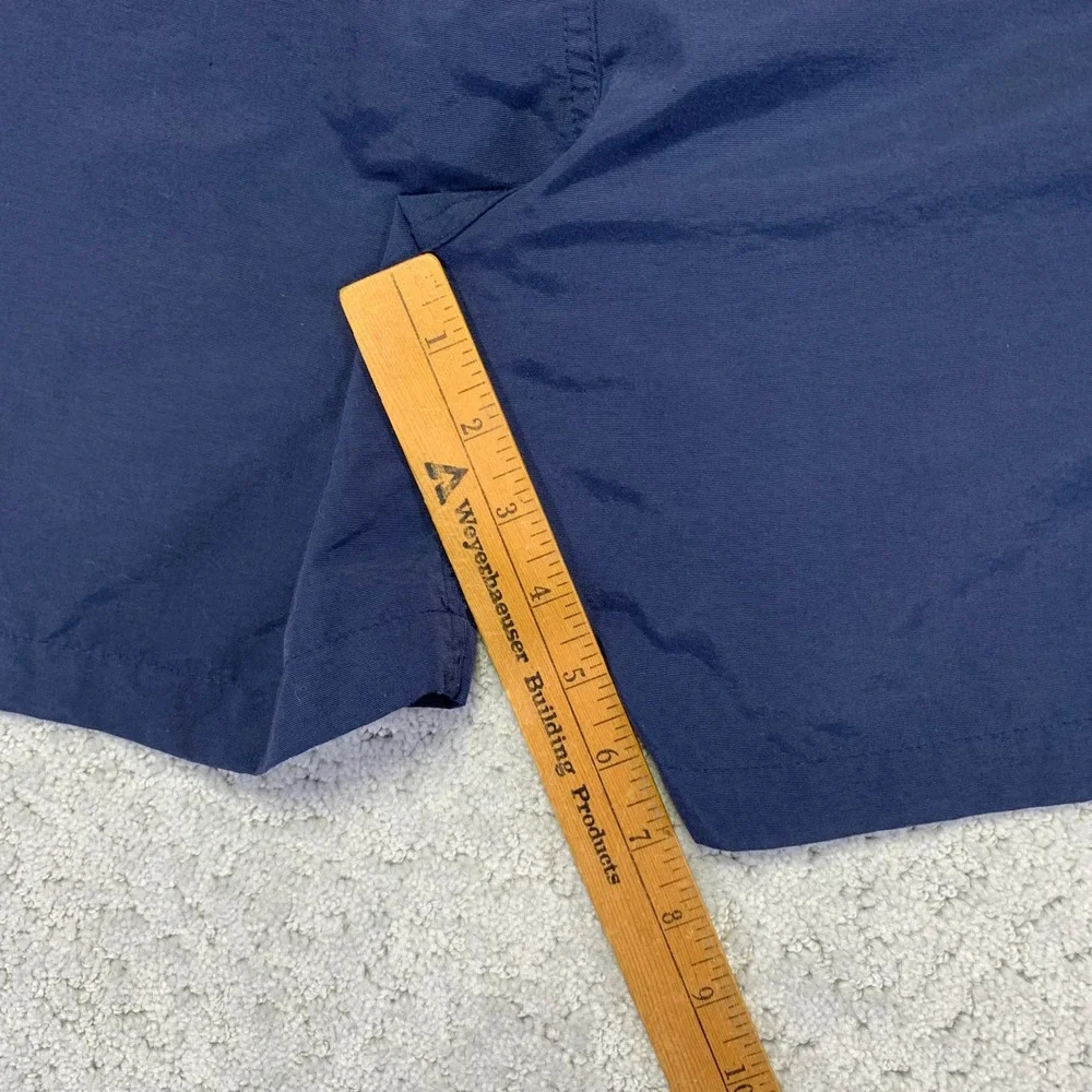 Vintage Chaps Ralph Lauren Shorts Mens Large‎ Navy Blue Nylon Board Swim Trunks